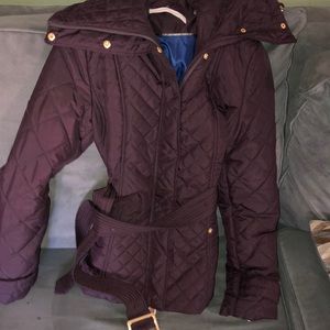 T Tahari purple jacket Size small
